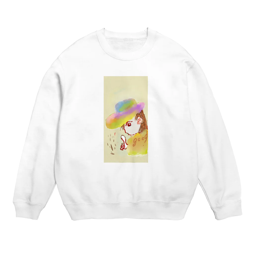 Jam Snowのgoodにーやん Crew Neck Sweatshirt