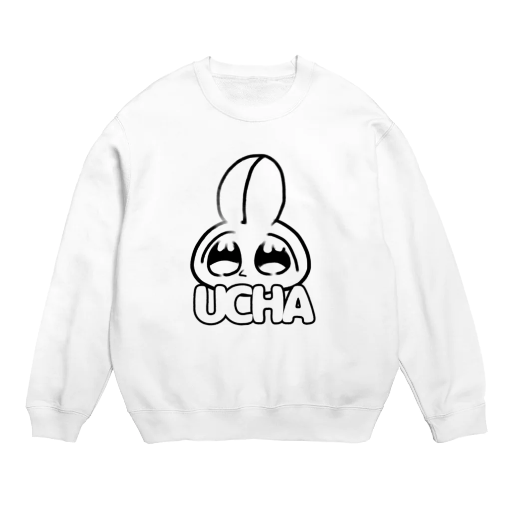 くよしのうちゃ(すたんだーど・ものくろ) Crew Neck Sweatshirt