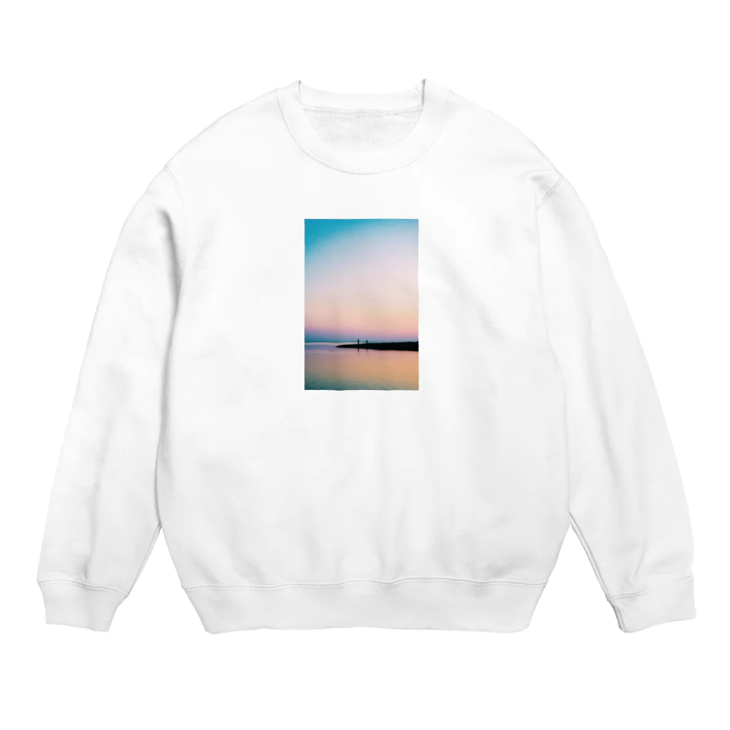 pororimaruのソラとウミ Crew Neck Sweatshirt