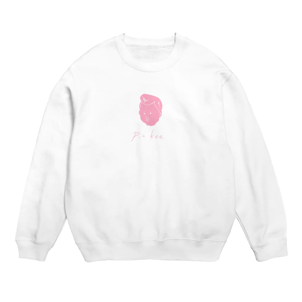 初恋タローの初恋タローpinkee Crew Neck Sweatshirt