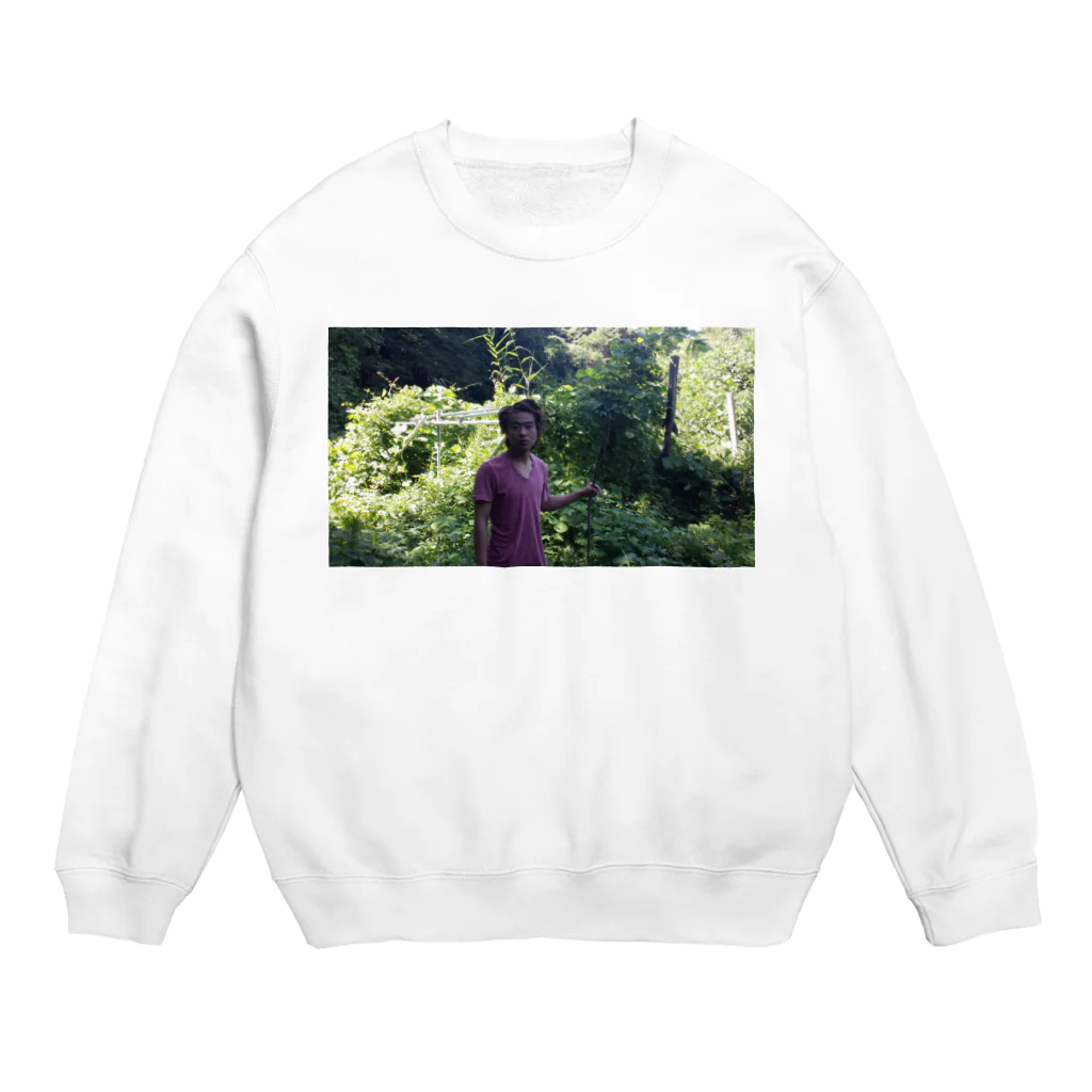 UCHIUMI TAKUの野人 Crew Neck Sweatshirt