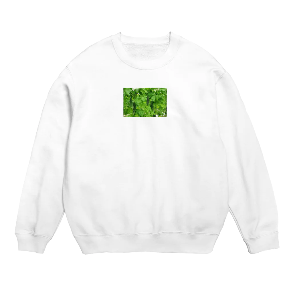 hrkのゴーヤー Crew Neck Sweatshirt