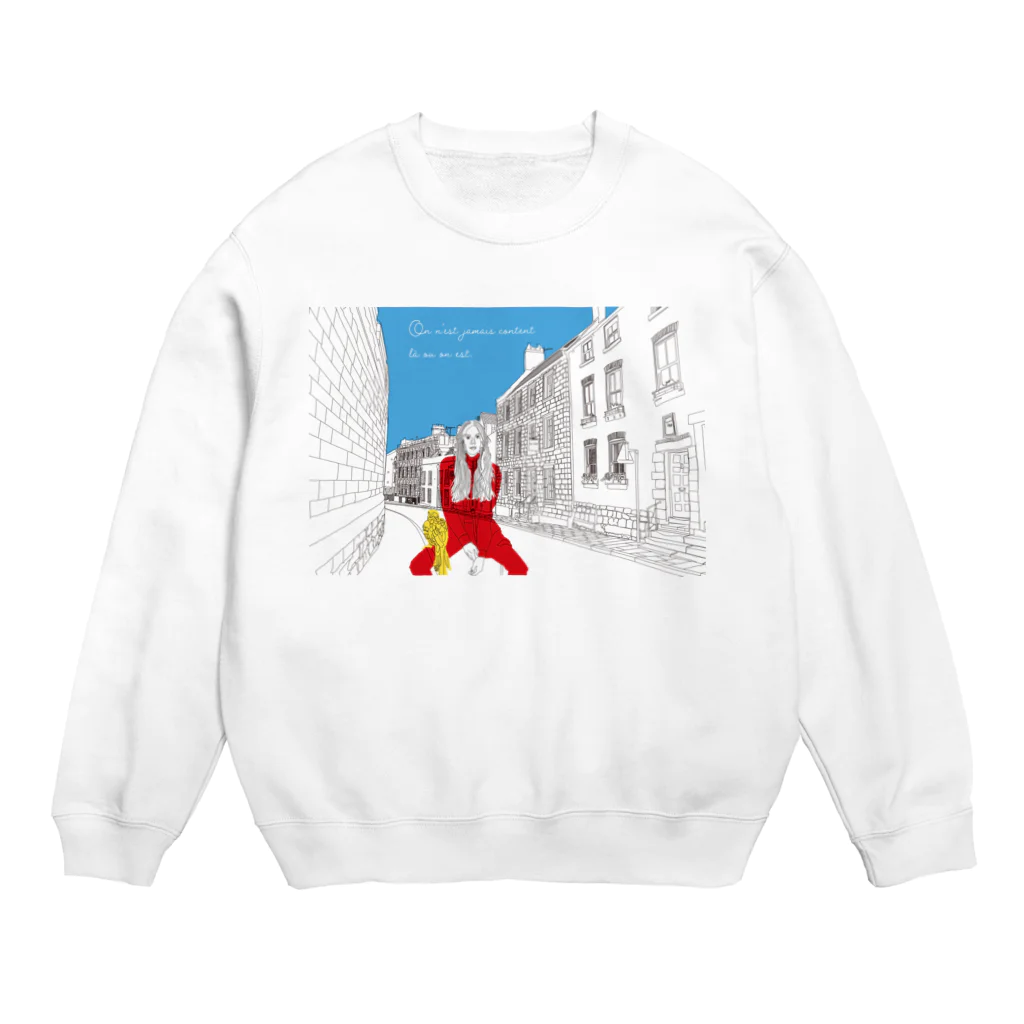 Drecome_Designのcityscape Crew Neck Sweatshirt