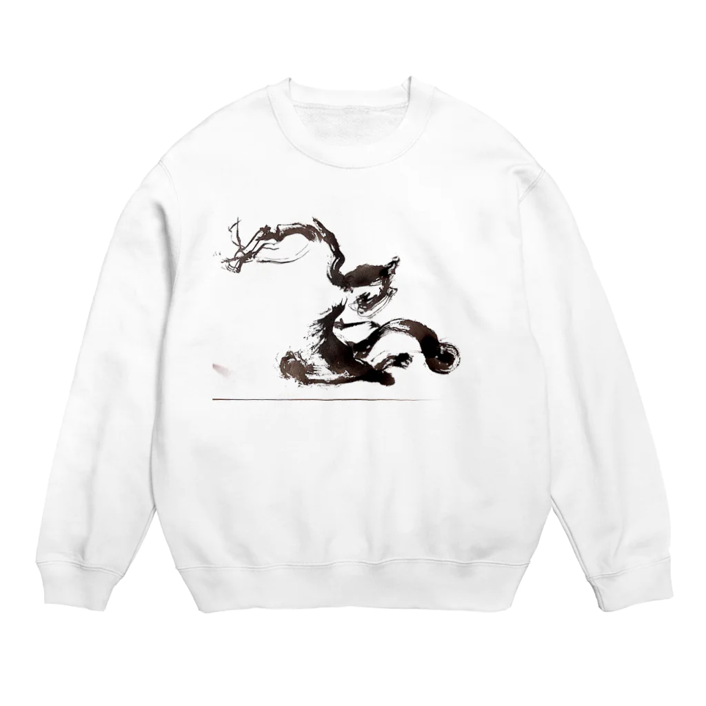 大久保/筆人INC.の『龍国』日本 Crew Neck Sweatshirt