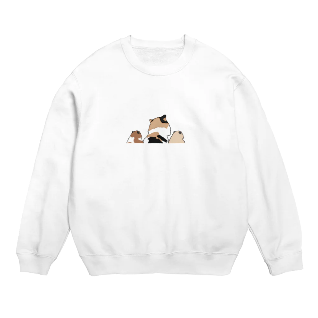 free_bat24の癒し隊 soppo Crew Neck Sweatshirt