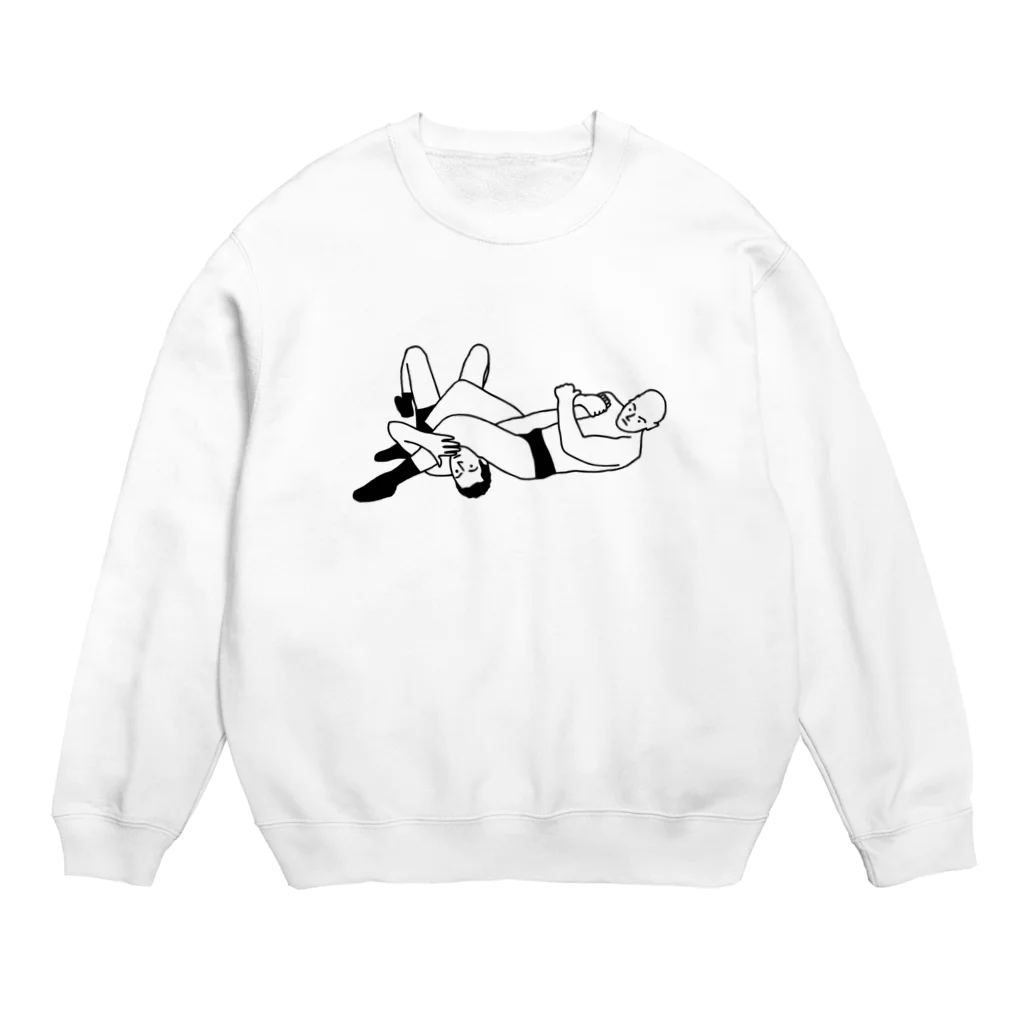 Panic Junkieの腕ひしぎ逆十字固め Crew Neck Sweatshirt