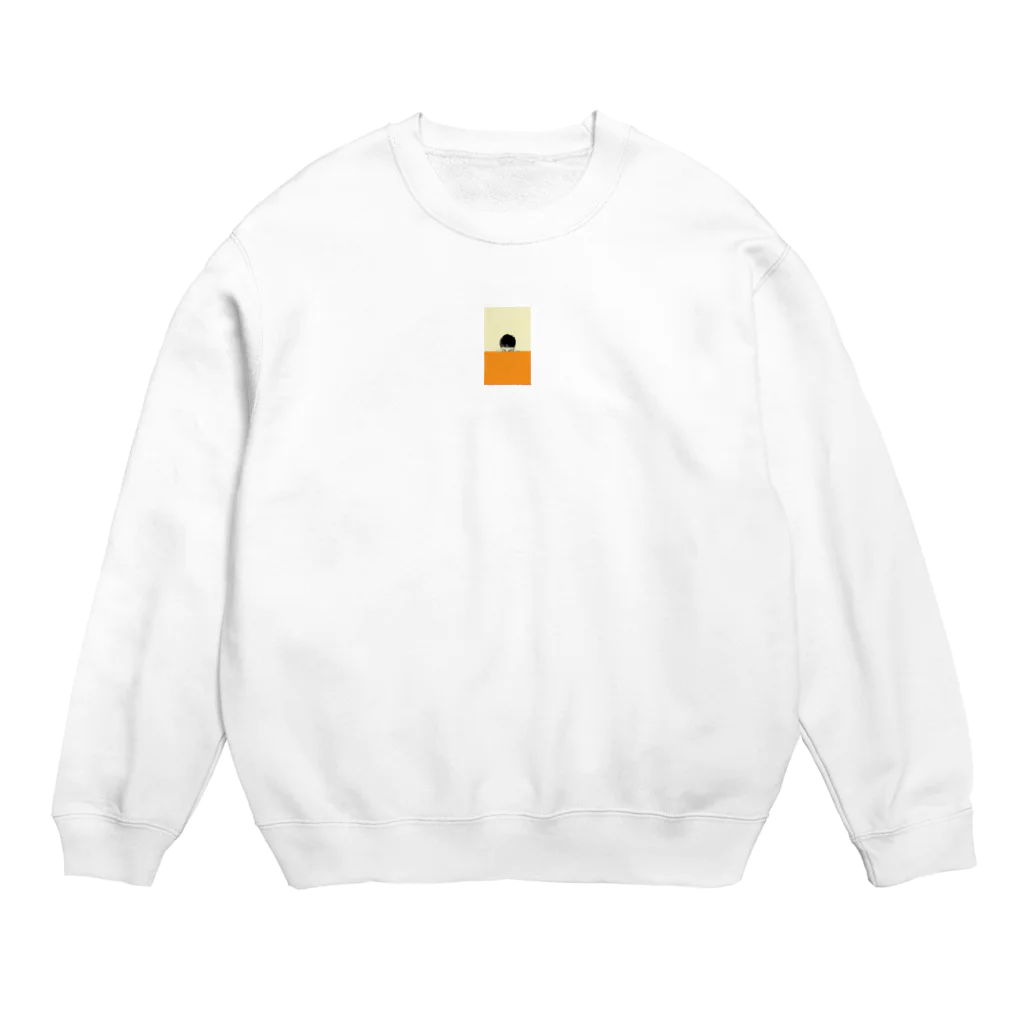 as-223-rtの ちゃんと待つ Crew Neck Sweatshirt