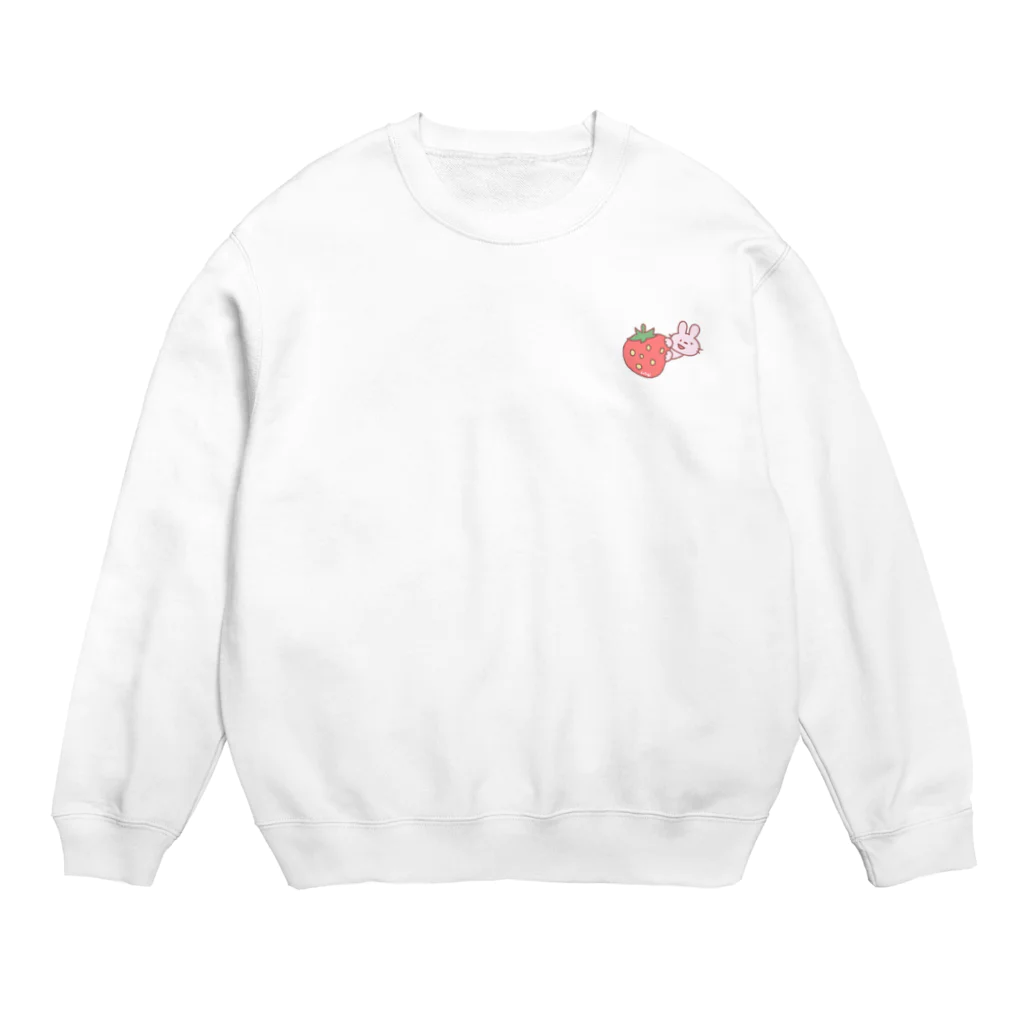 えびんぐ！のひょっこりうさぎ Crew Neck Sweatshirt