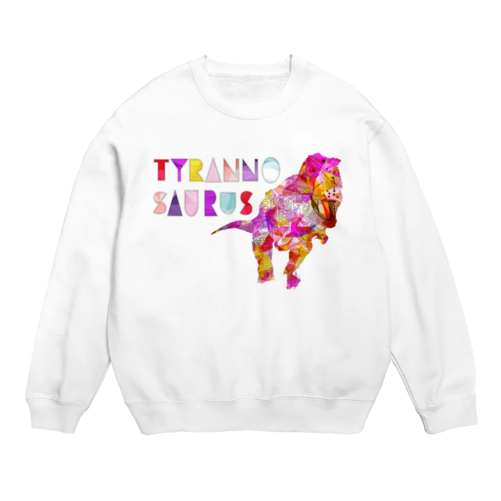 Drecome_Designの Tyrannosaurus Crew Neck Sweatshirt