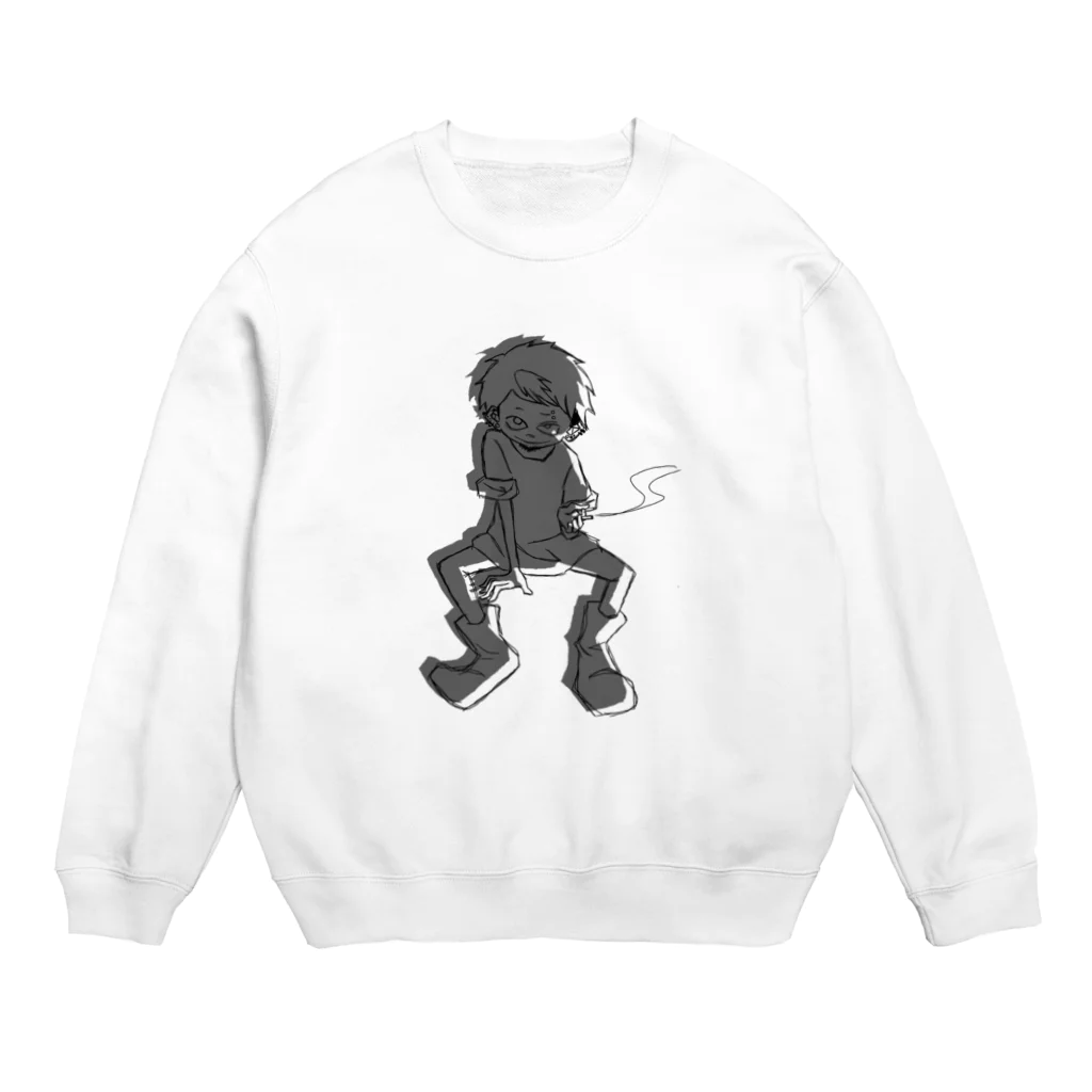 avaiiのSMOKY Crew Neck Sweatshirt