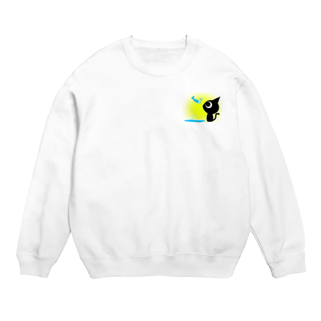 Hope CREATIVE DANCE〜Lana Luana〜の魚の夢〜ネコトビツクリトボク〜 Crew Neck Sweatshirt