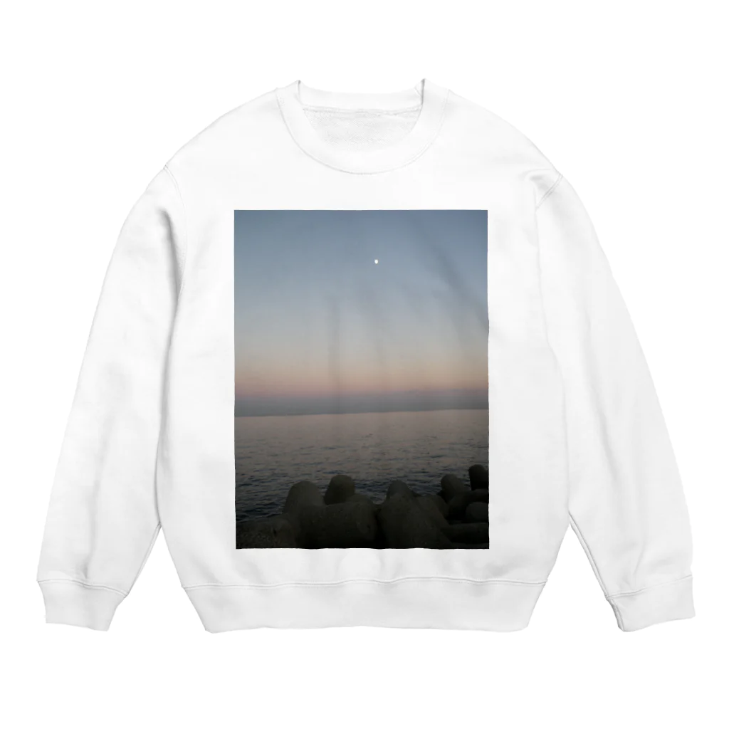 658kkopの海 Crew Neck Sweatshirt