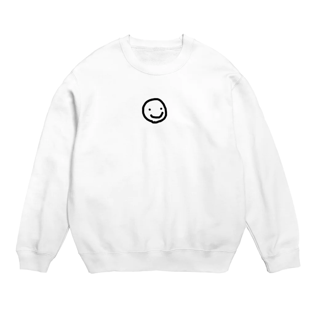 s_22_s_14のシンプルニコちゃん Crew Neck Sweatshirt