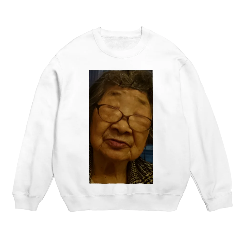 yoiyoiのおばぁちゃん Crew Neck Sweatshirt