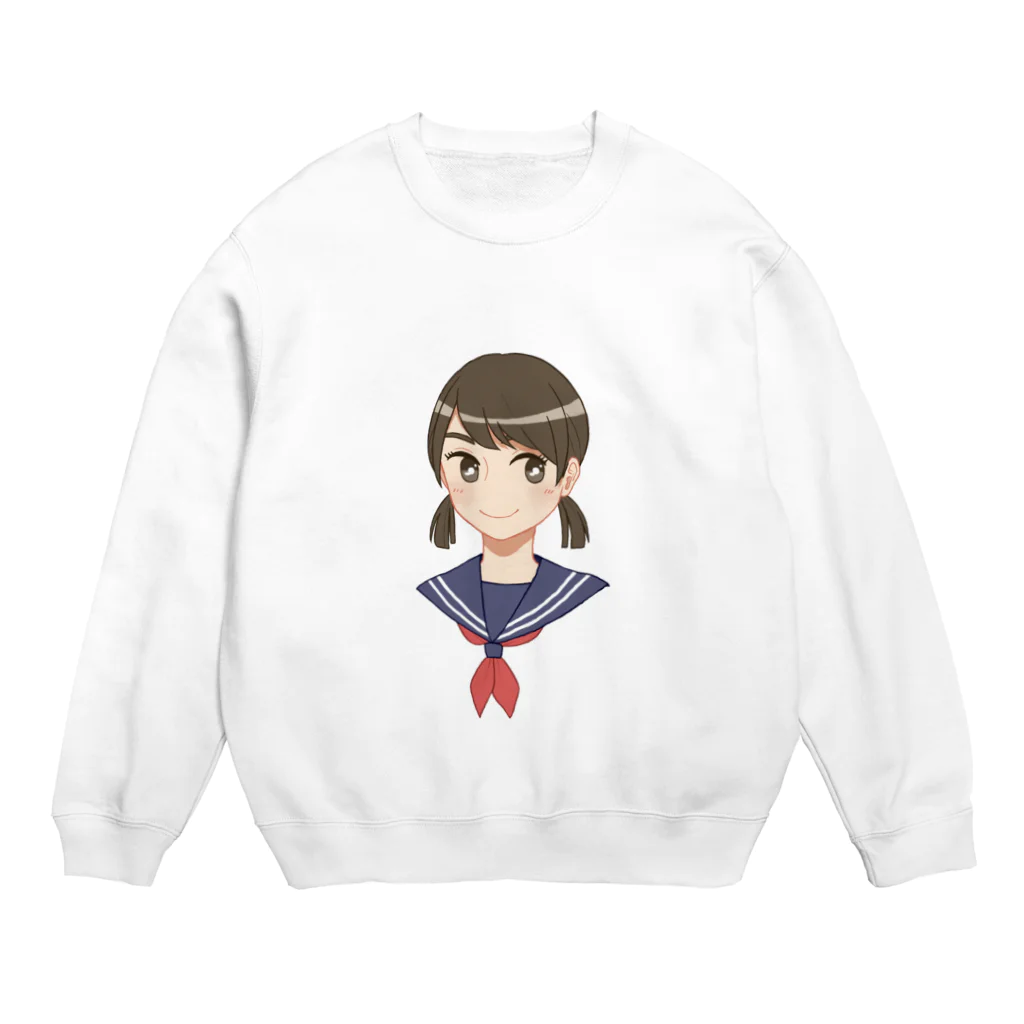 よしみのセーラー服 Crew Neck Sweatshirt