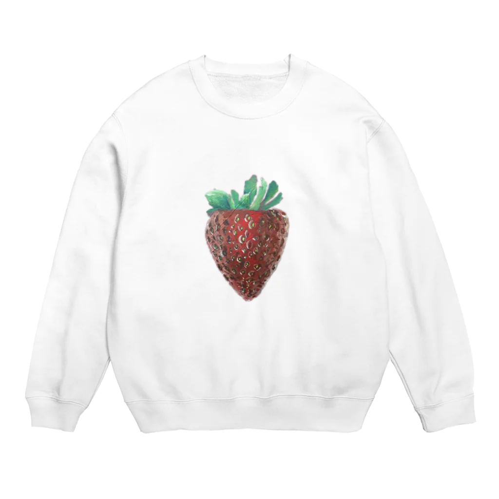 たかはしのstrawberry Crew Neck Sweatshirt