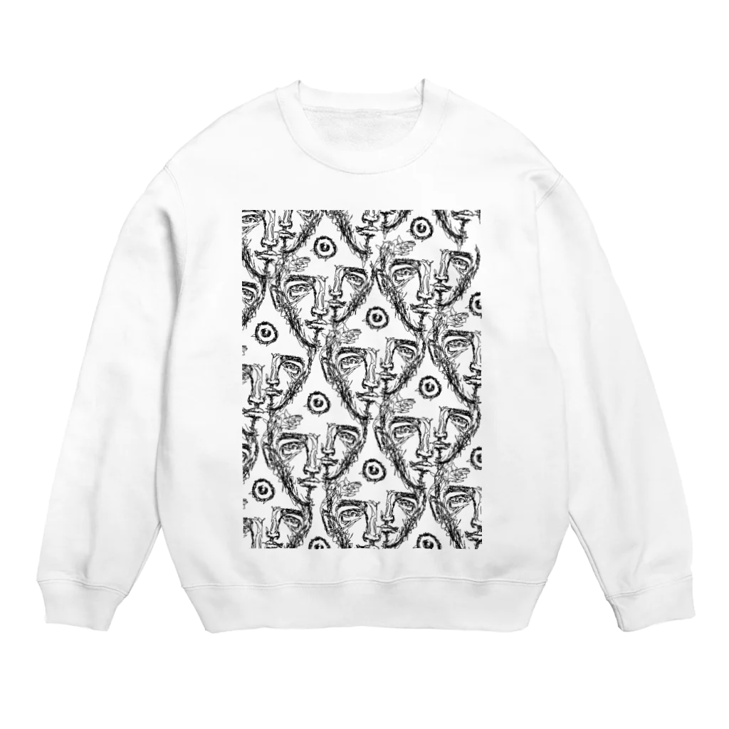 ポンパラピョイのダンディズムマー Crew Neck Sweatshirt