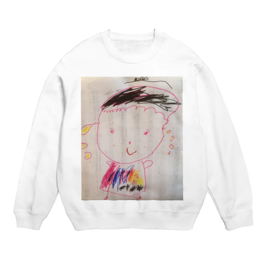 winwin52jpのこっこあ〜と１ Crew Neck Sweatshirt