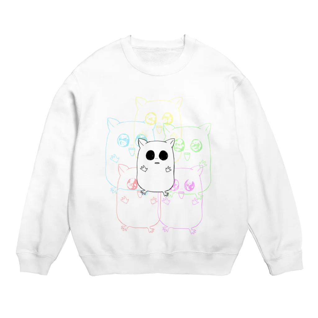 ザコ魔王の歯ムスター(虚無) Crew Neck Sweatshirt