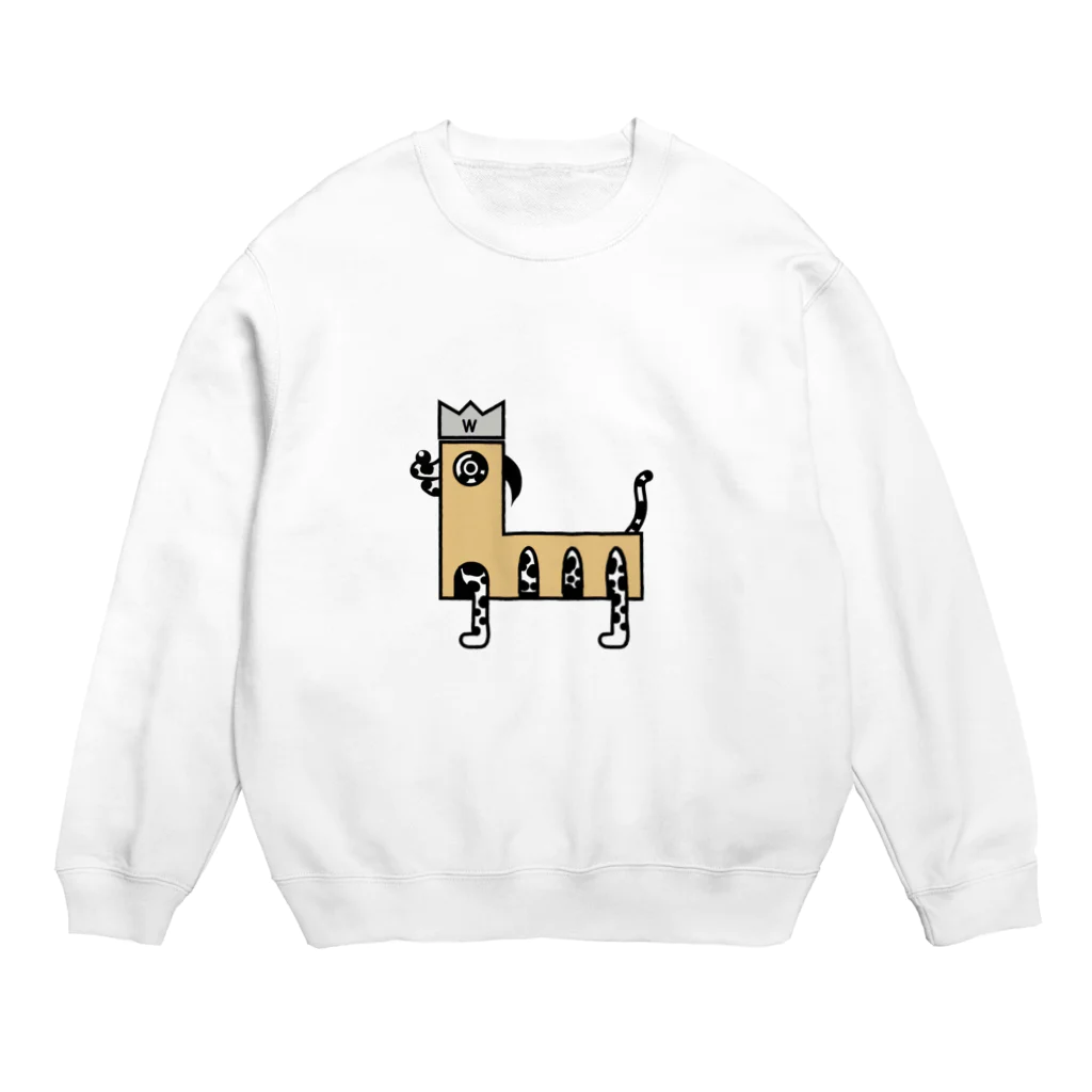 ワセダルメシアンのワセダルメシアン Crew Neck Sweatshirt