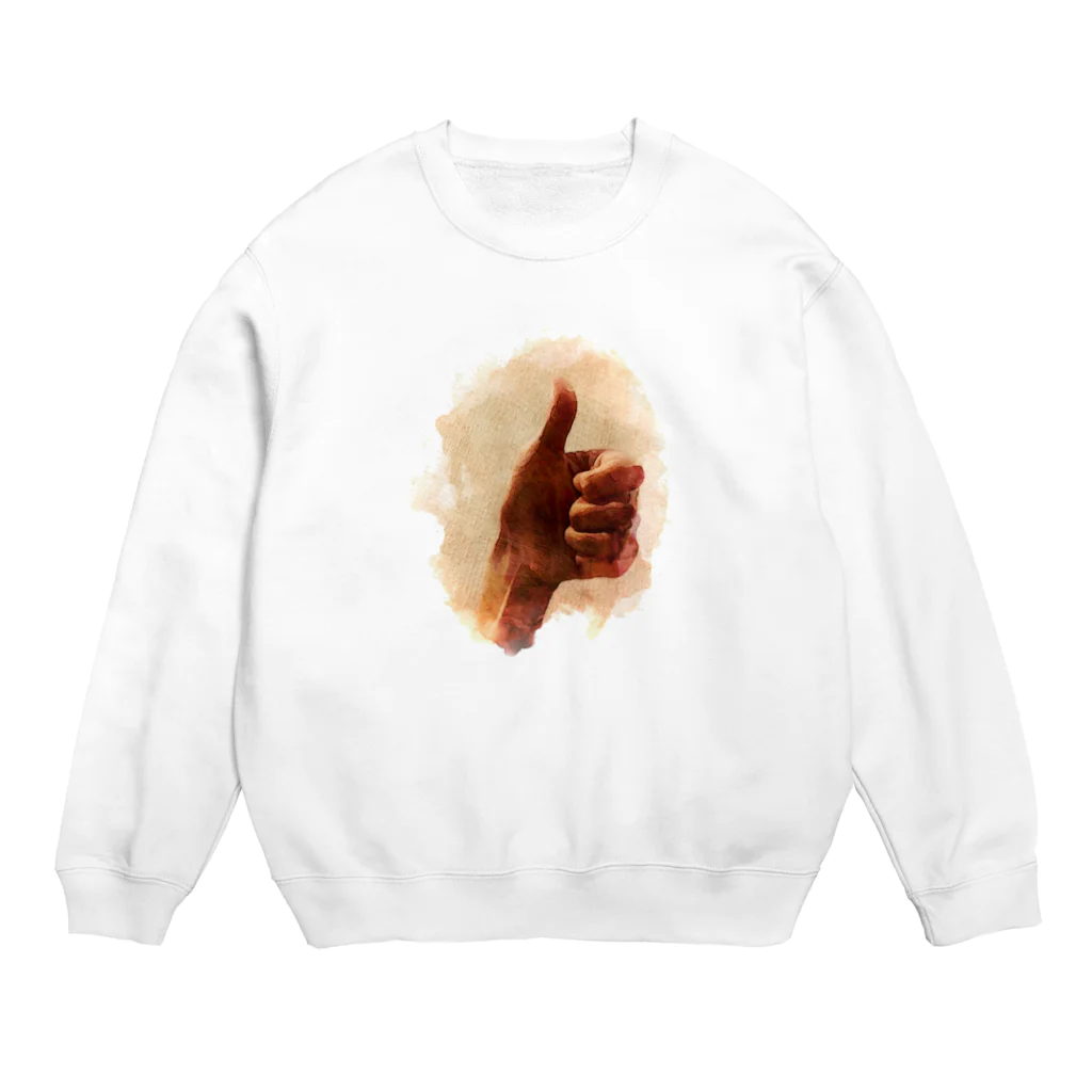 *山椒*のNICEな一日を！ Crew Neck Sweatshirt