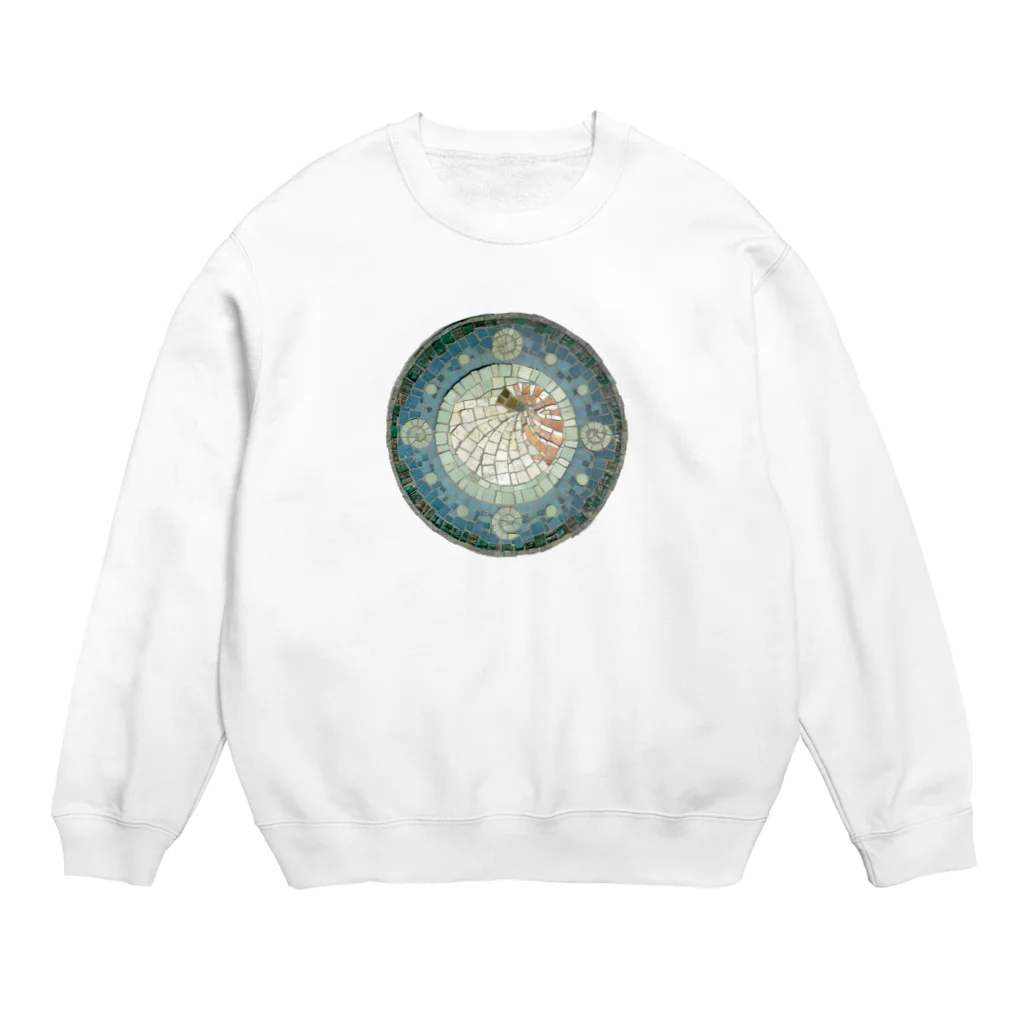 NATSUKO MOSAICのモザイクアート*オウム貝 Crew Neck Sweatshirt