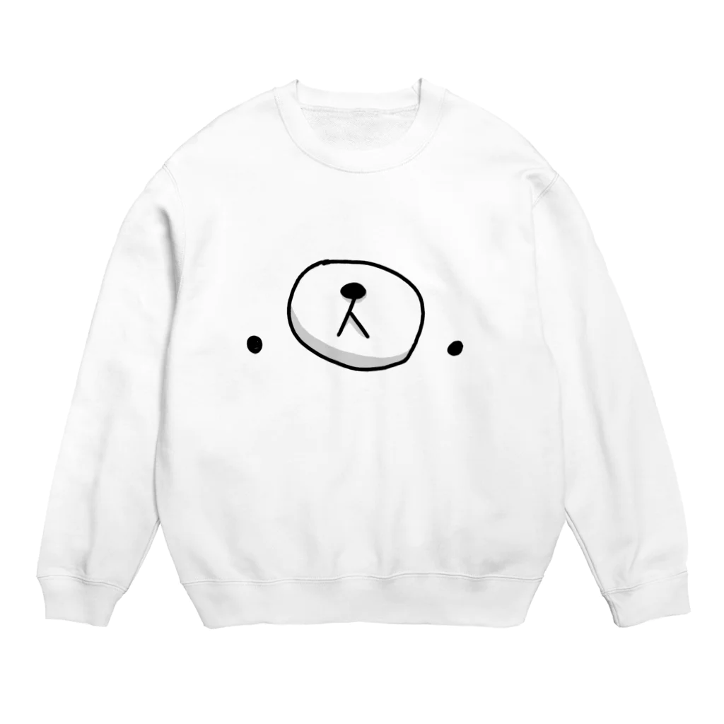 クマ・サピエンスのクマ・サピエンス Crew Neck Sweatshirt