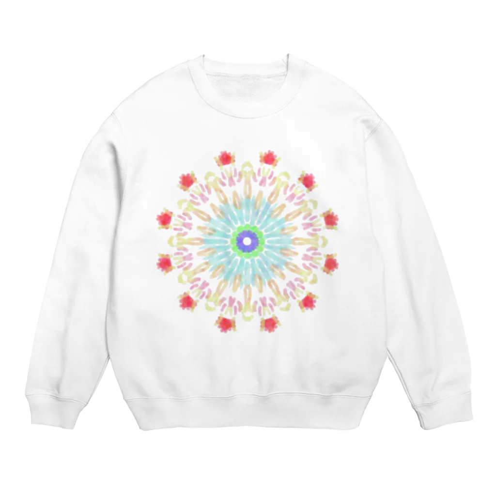 猫ニャンのお店(*´ω｀*)のmorning star Crew Neck Sweatshirt