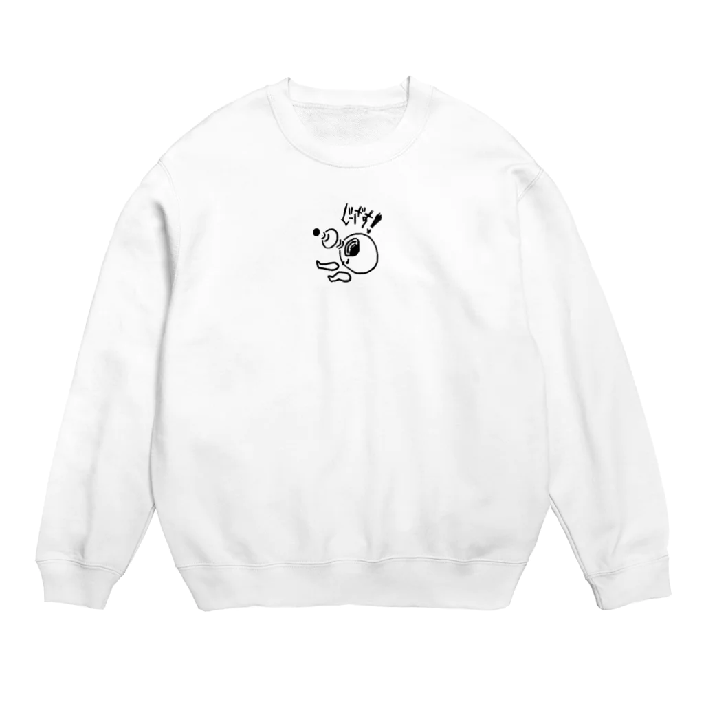 painpainのめだけよしお Crew Neck Sweatshirt