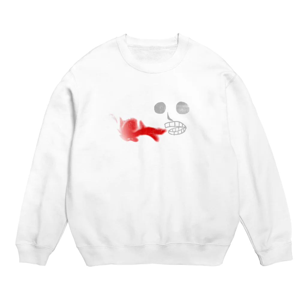 (旧ショップ)大日禰宜 | エンゼル(suzuri店)のホノー Crew Neck Sweatshirt