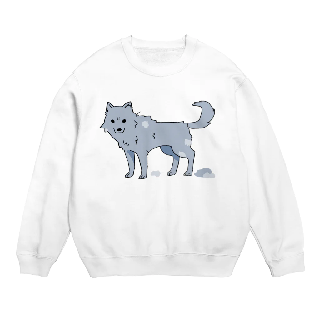 骨犬工房の換毛期の犬ver2 Crew Neck Sweatshirt