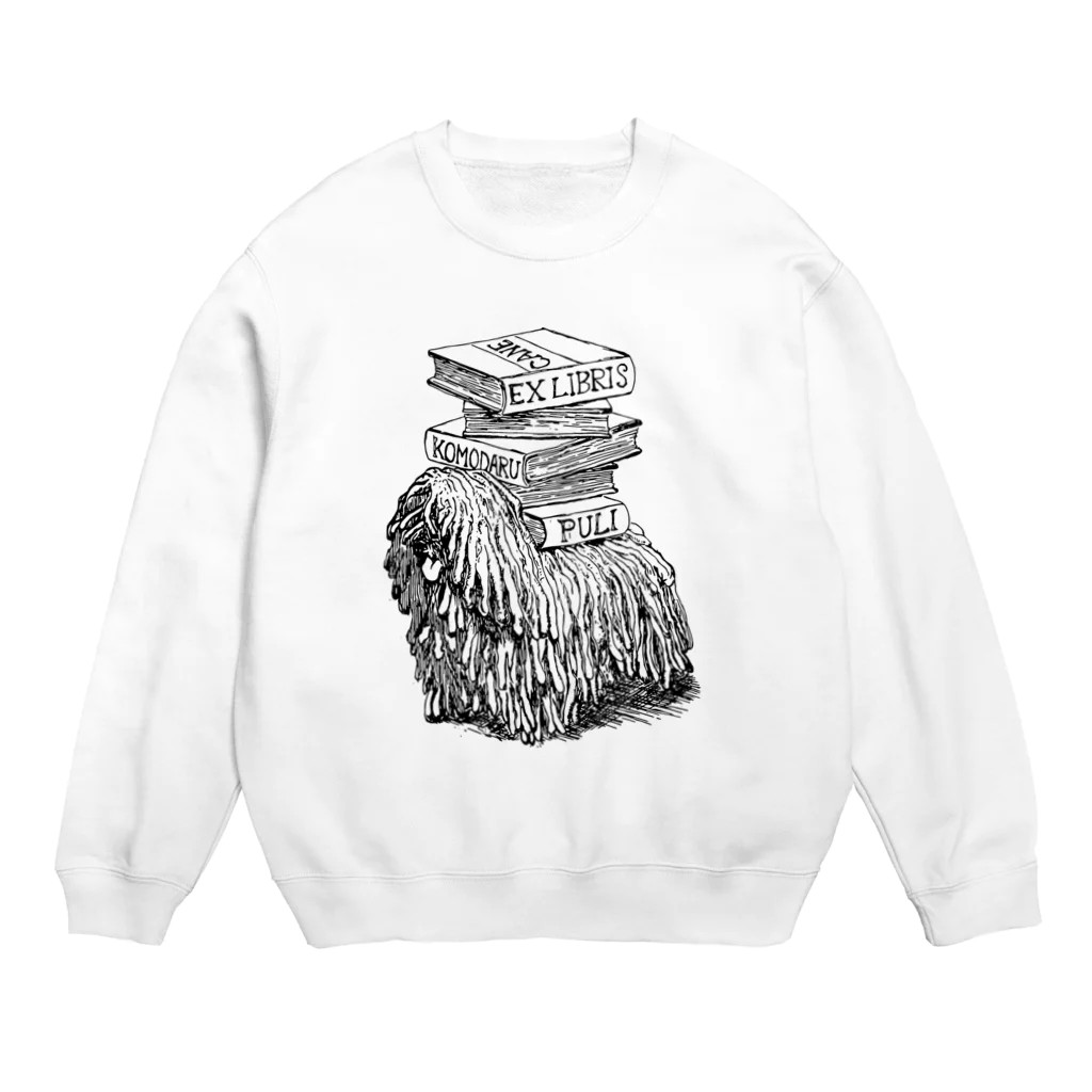 Tomoharu Mitsudairaのこもだる蔵書票 Crew Neck Sweatshirt