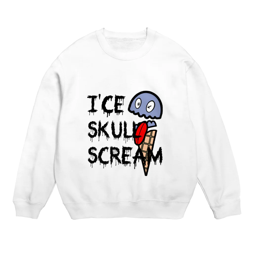 masqueraのI'CE SKULL SCREAM Crew Neck Sweatshirt