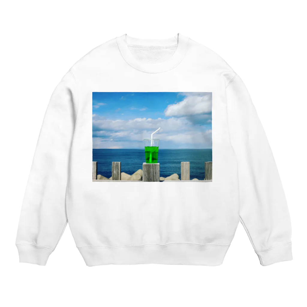 ユーサクのメロンソーダシリーズ00 Crew Neck Sweatshirt