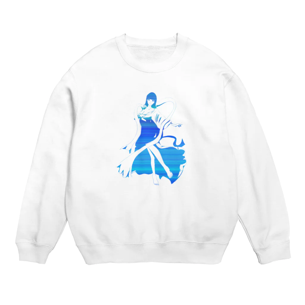 chicodeza by suzuriの天女のアートなイラスト Crew Neck Sweatshirt