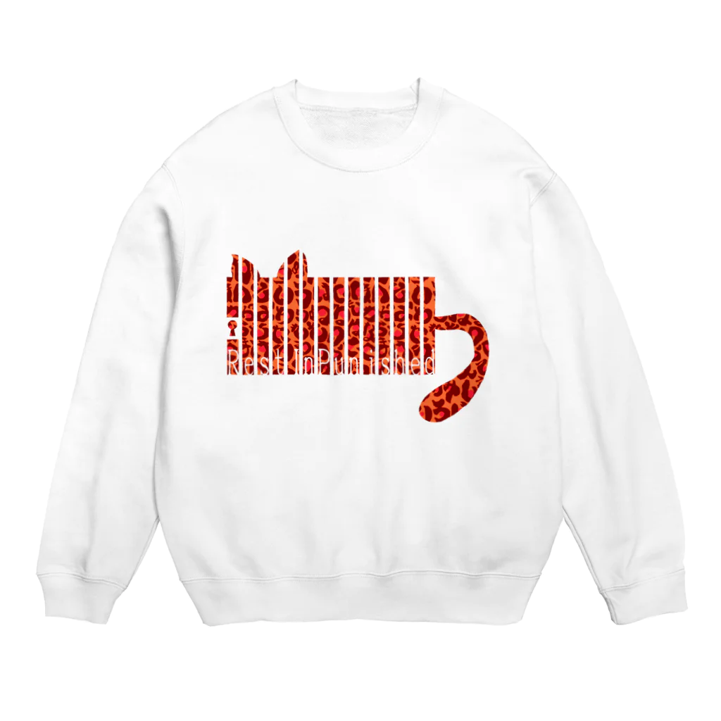 REST IN PUNISHEDのBe Punished in Jail -Pixy Red- Crew Neck Sweatshirt