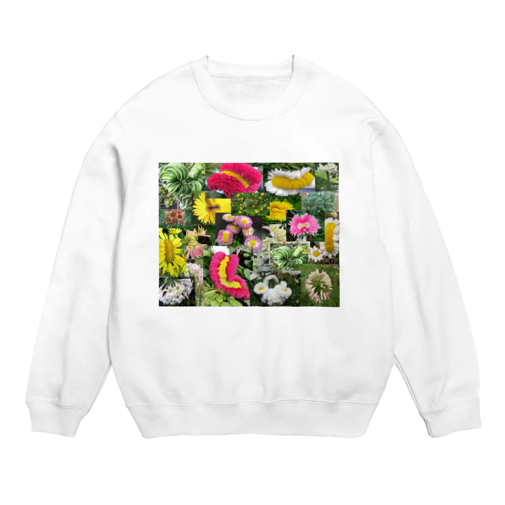 poisonous_nounaiの帯化 Crew Neck Sweatshirt