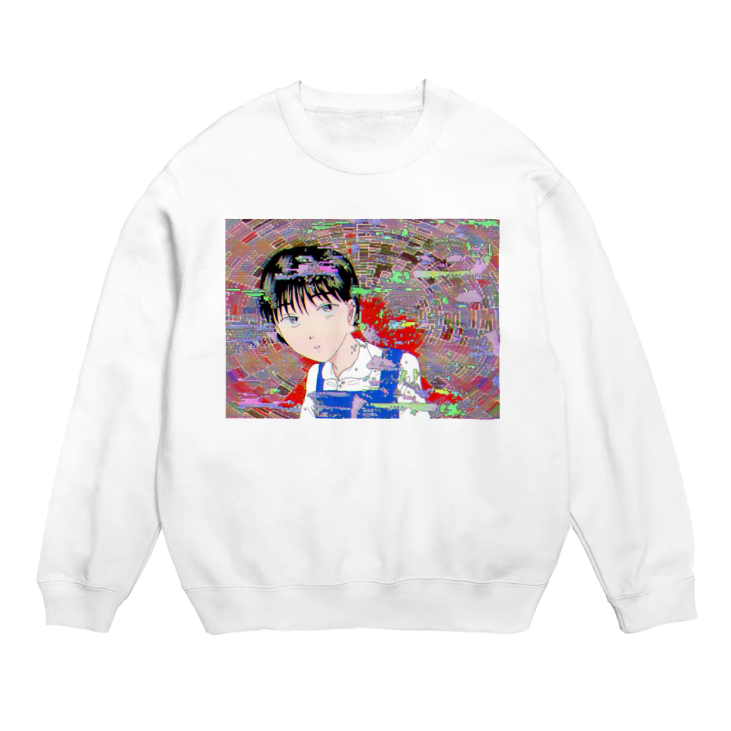 お茶の間デジタルKIDSのゼロ点休憩 Crew Neck Sweatshirt