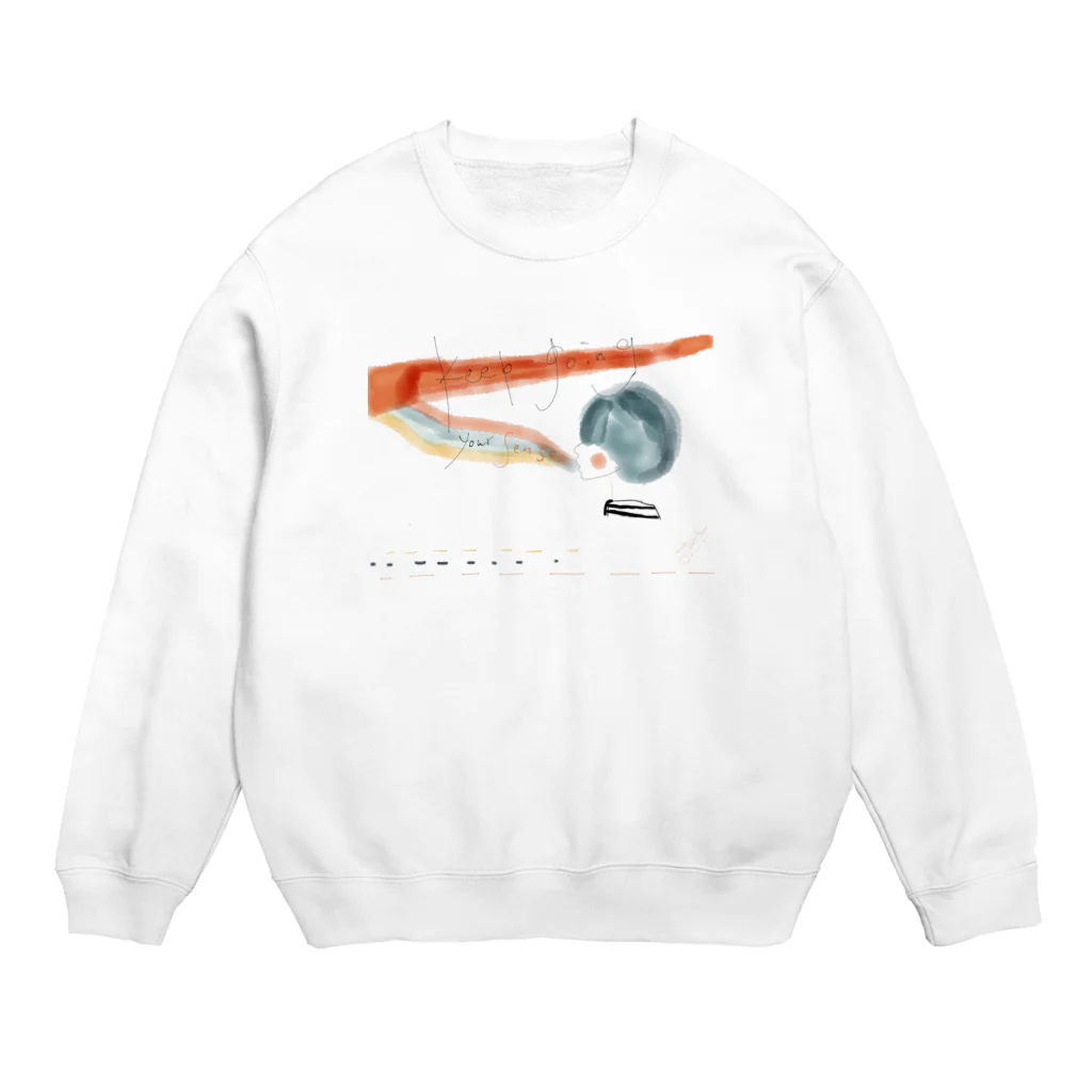 Yukiöのyou're  sense Crew Neck Sweatshirt