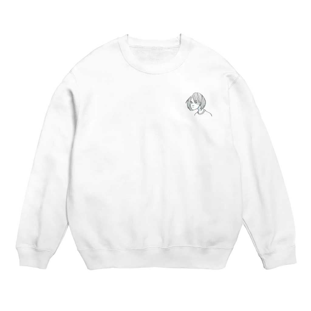 tom kawaharaのGirl Crew Neck Sweatshirt