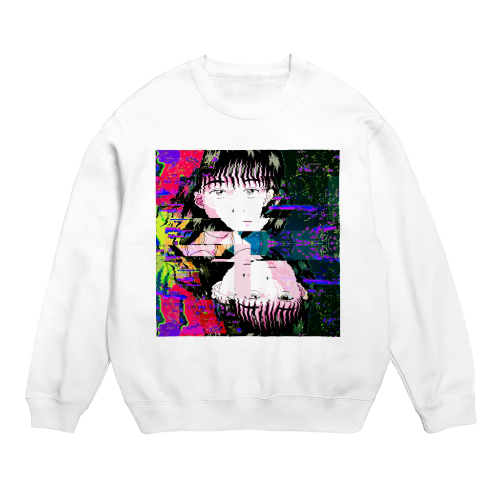 お茶の間デジタルKIDSの罪なきホシ Crew Neck Sweatshirt