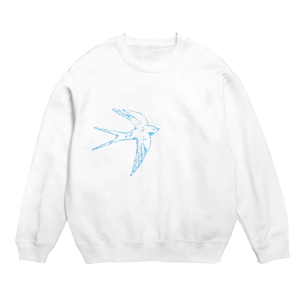 Quccoのつばめ Crew Neck Sweatshirt