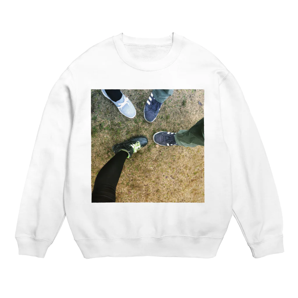 ❁さおーん❁のあしあしあし！！！ Crew Neck Sweatshirt