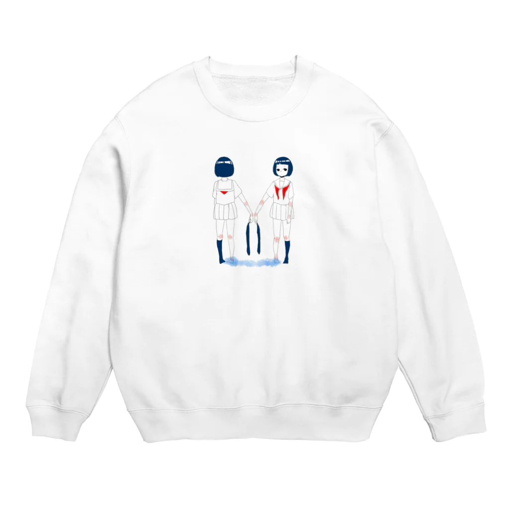 とまぽんのミズノウエノ Crew Neck Sweatshirt