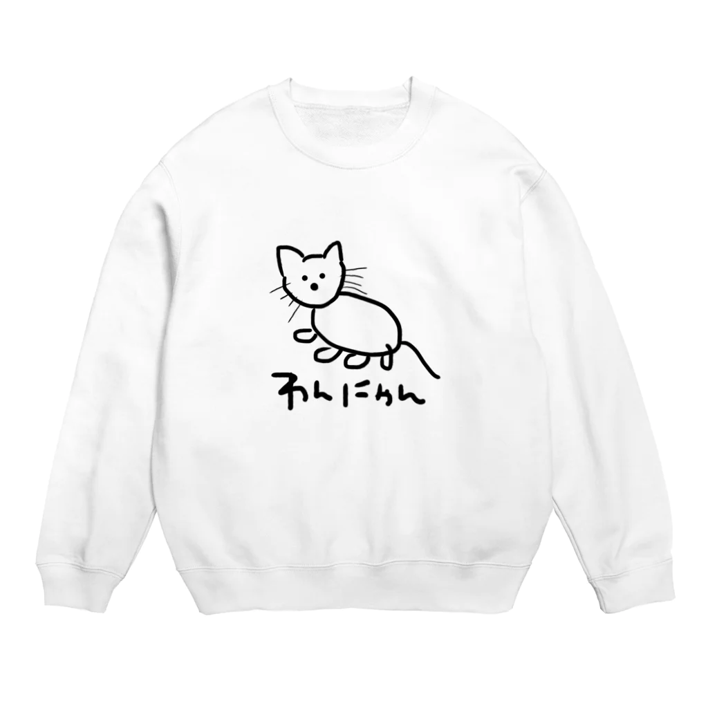 iroha_1029_のわんにゃん Crew Neck Sweatshirt