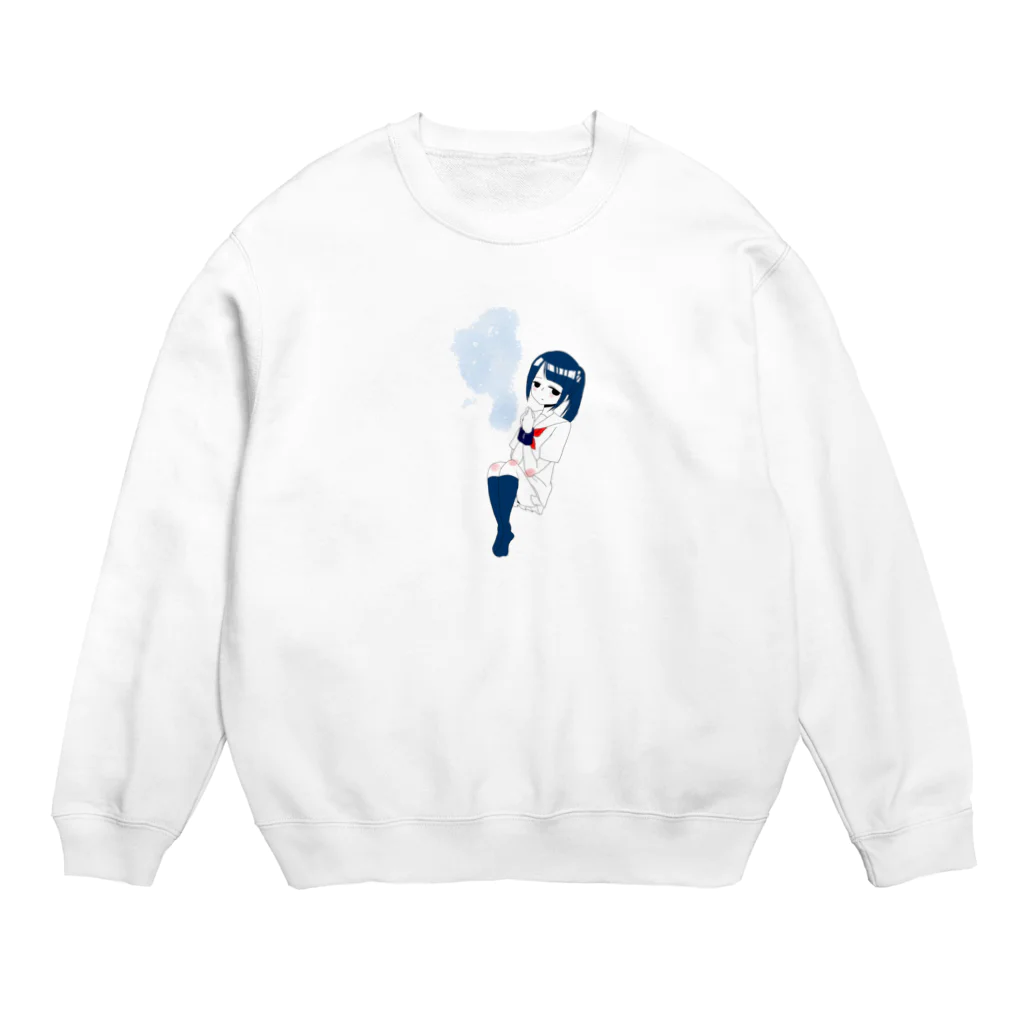 とまぽんのミズノナカノ Crew Neck Sweatshirt