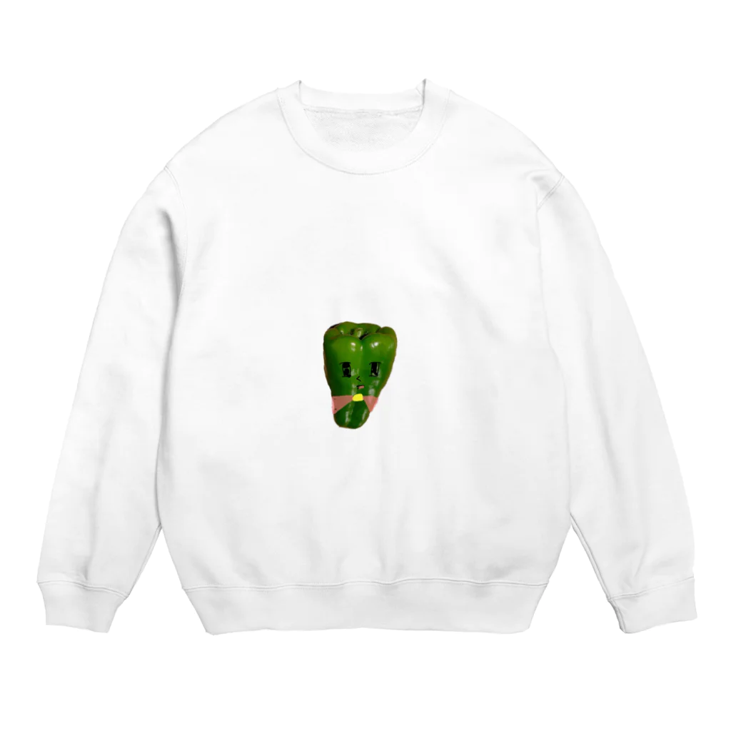 パンケ期のレッツゴー！ピーマン！ Crew Neck Sweatshirt