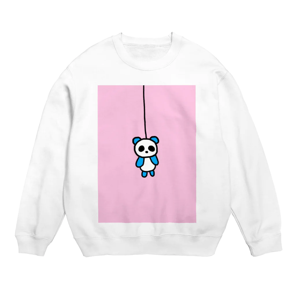 MOMOPANDA.百熊猫。のミノぱんだ Crew Neck Sweatshirt