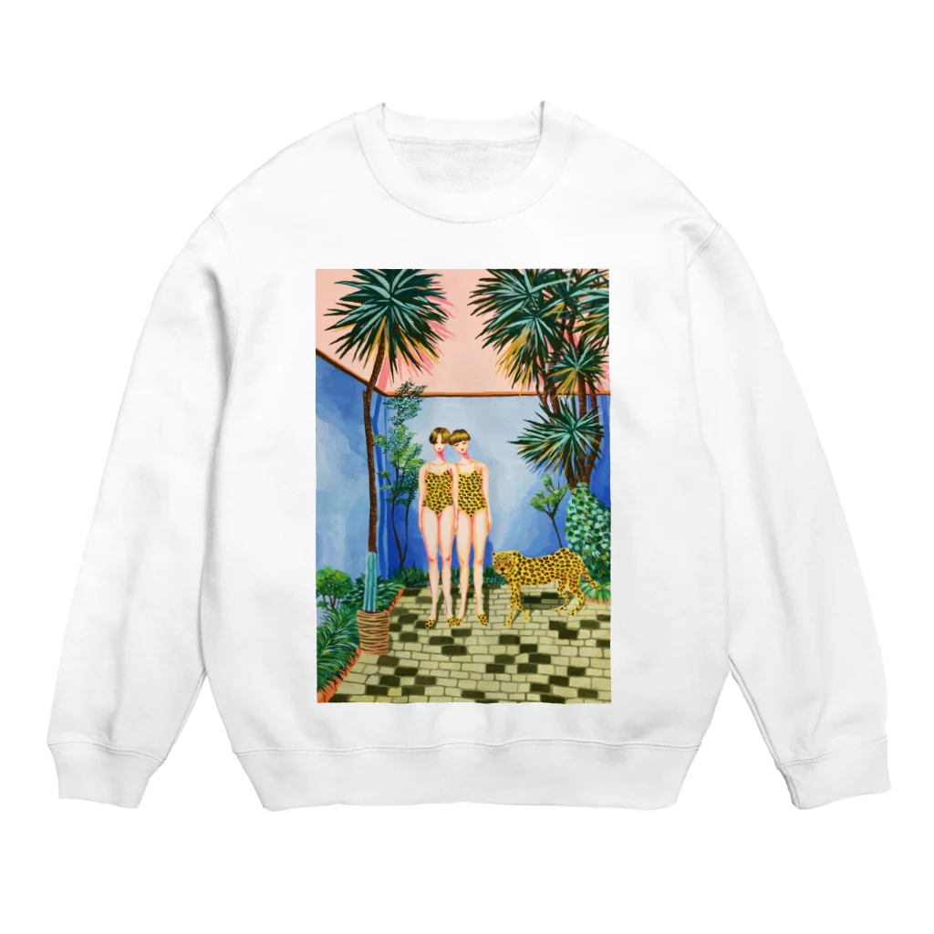 everything happens in the motelのin Italy Crew Neck Sweatshirt