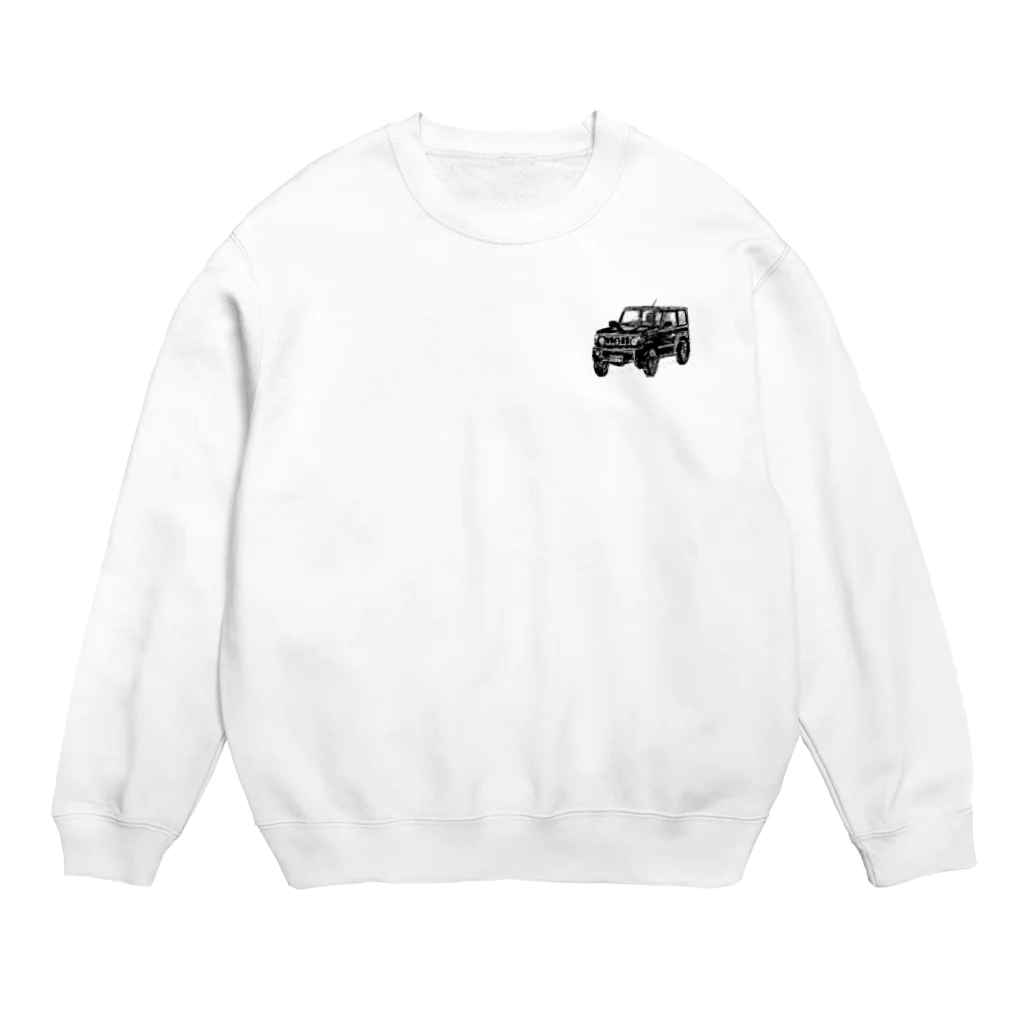 neiro_idea.jpのカッコいい車 Crew Neck Sweatshirt